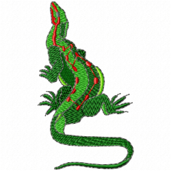 Reptiles Embroidery Design 7 Reptiles Embroidery Design 7